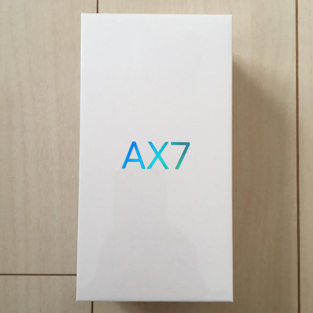 スマホ OPPO AX7 新品未開封