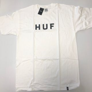 ハフ(HUF)のHUF ロゴT white Lサイズ(Tシャツ/カットソー(半袖/袖なし))