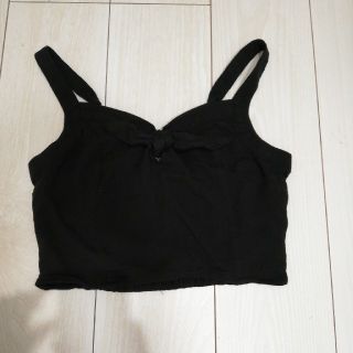 ホリスター(Hollister)のHollister　フロントタイ　タンクトップ(タンクトップ)