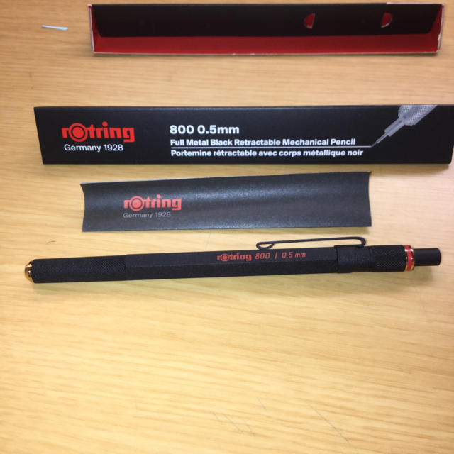 rotring(ロットリング)のrotring 800 black  インテリア/住まい/日用品の文房具(ペン/マーカー)の商品写真