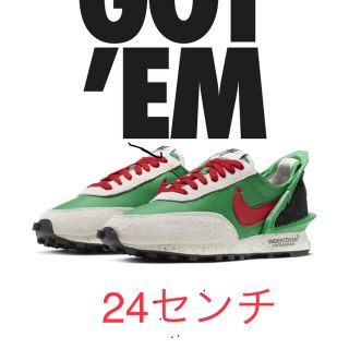 ナイキ(NIKE)のナイキ アンダーカバー デイブレイク 24センチ ラッキー グリーン(スニーカー)