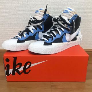 ナイキ(NIKE)のNIKE×sacai  Blazer Mid 27cm(スニーカー)