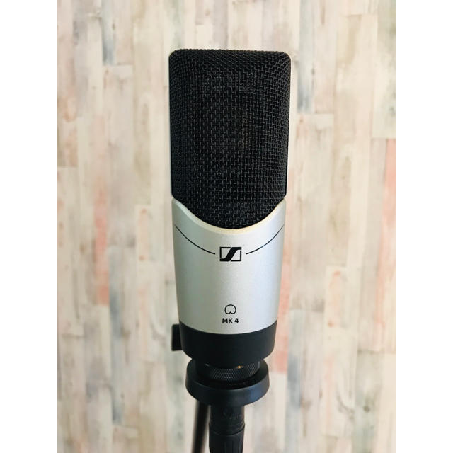 SENNHEISER　MK4　Sennheiser　hyacinth0919's　ゼンハイザー　コンデンサーマイク　セットの通販　by　shop｜　ゼンハイザーならラクマ