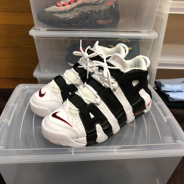 NIKE AIR MORE UPTEMPO ゼブラ