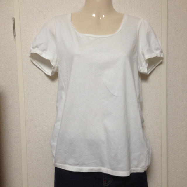 UNIQLO ユニクロ パフスリーブTシャツの通販 by Sunny side shop|ユニクロならラクマ ユニクロ 新品 赤いパフスリーブポロシャツ