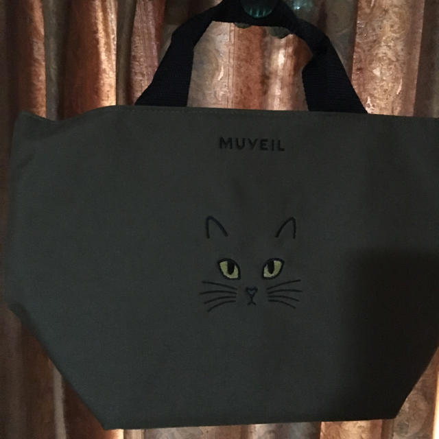 MUVEIL WORK(ミュベールワーク)のMUVEIL WORK ネコちゃんトートバッグ  保冷バッグセット レディースのバッグ(トートバッグ)の商品写真