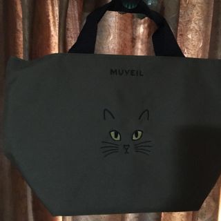 ミュベールワーク(MUVEIL WORK)のMUVEIL WORK ネコちゃんトートバッグ  保冷バッグセット(トートバッグ)