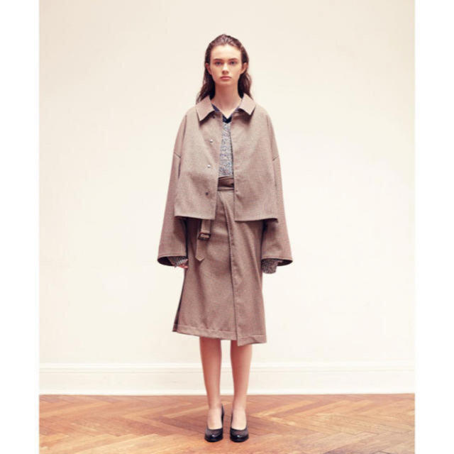 YOKE 3way bal collar share coat