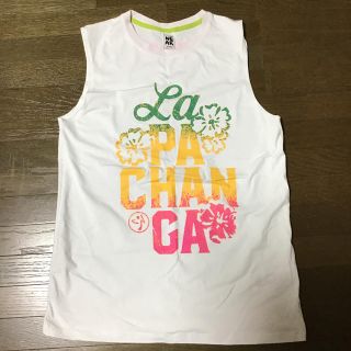 ズンバ(Zumba)のズンバTシャツ白袖なしタンクトップ(Tシャツ(半袖/袖なし))