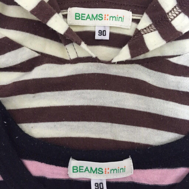BEAMS(ビームス)のBEAMS MINI ボーダーカットソー キッズ/ベビー/マタニティのキッズ服男の子用(90cm~)(Tシャツ/カットソー)の商品写真