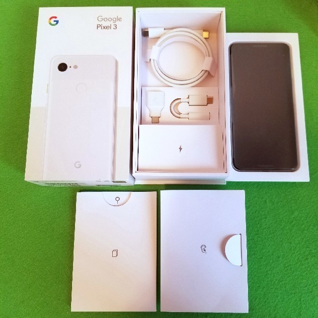 ☆SIMロック解除済☆Google Pixel3  64GB ホワイト白ロム スマホ/家電/カメラのスマートフォン/携帯電話(スマートフォン本体)の商品写真