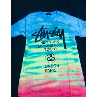 ステューシー(STUSSY)のSTUSSY タイダイシャツ(Tシャツ(半袖/袖なし))