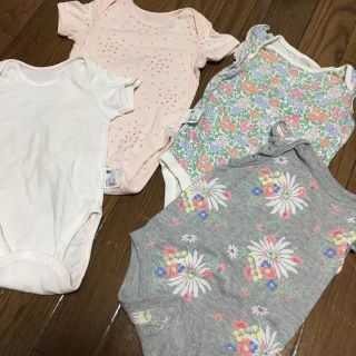 ベビーギャップ(babyGAP)のロンパース4枚セット(ロンパース)