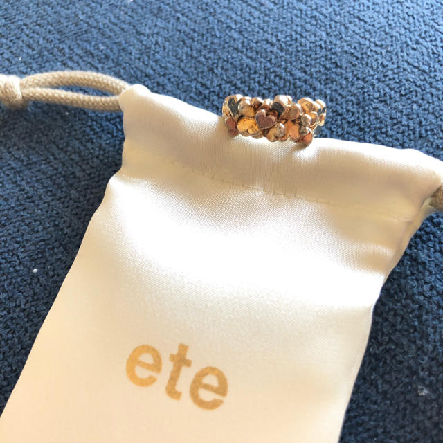 ete(エテ)の無数 ハート リング ゴールド レディースのアクセサリー(リング(指輪))の商品写真