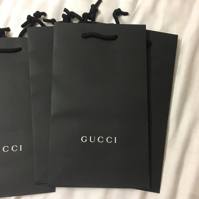 Gucci(グッチ)の新品 GUCCI グッチ ショッピングバッグ ショッパー 紙袋 ショップ袋 レディースのバッグ(ショップ袋)の商品写真