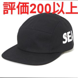 WIND AND SEA JET CAP SEA / BLACK(キャップ)