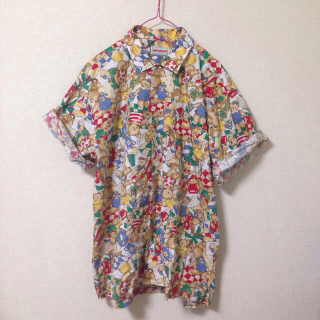 mikihouse(ミキハウス)のくまさんアロハシャツ レディースのトップス(シャツ/ブラウス(半袖/袖なし))の商品写真