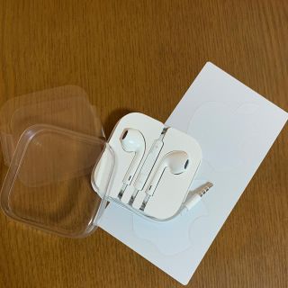 アイフォーン(iPhone)のiPhoneイヤホン 正規品(ヘッドフォン/イヤフォン)