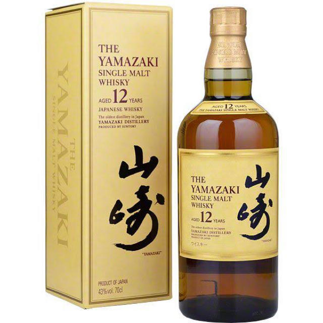 山崎12年 700ml 箱付き