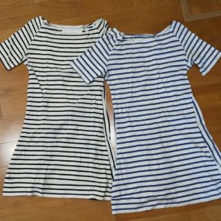 ダリア(Dahlia)のダリア dahlia Ｔシャツ ワンピース チュニック２枚セット(Tシャツ(半袖/袖なし))