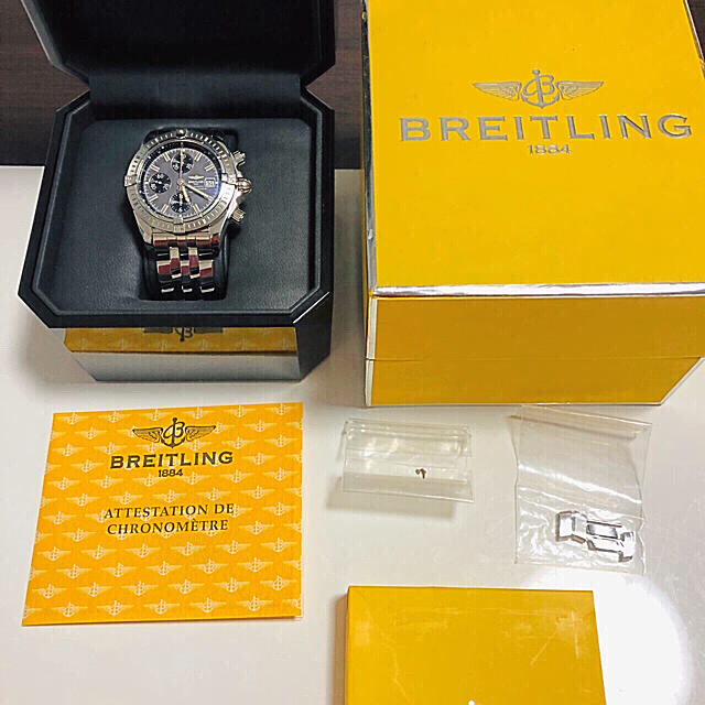 BREITLING(ブライトリング)のブライトリング クロノマット エボリューション グレー メンズの時計(腕時計(アナログ))の商品写真