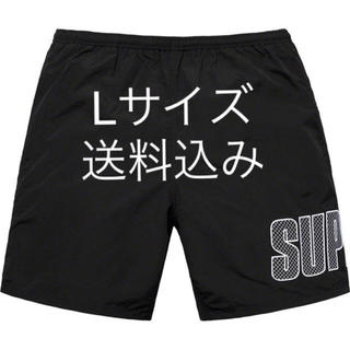 シュプリーム(Supreme)のsupreme logo applique water short サイズL (水着)