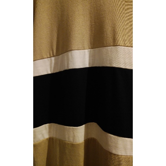 新品　3L　ベージュ　 ワンピース　ロングワンピース　半袖　大きいサイズ　ワンピ レディースのワンピース(ロングワンピース/マキシワンピース)の商品写真