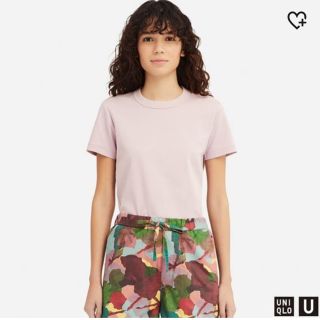 ユニクロ(UNIQLO)のユニクロユー クルーネックT パープルXL 完売(Tシャツ(半袖/袖なし))