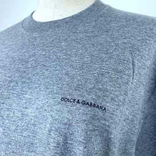 ドルチェアンドガッバーナ(DOLCE&GABBANA)の88%OFF！D＆G土日限定タイムセール!！上質綿100長Tシャツ濃いグレー(Tシャツ/カットソー(半袖/袖なし))