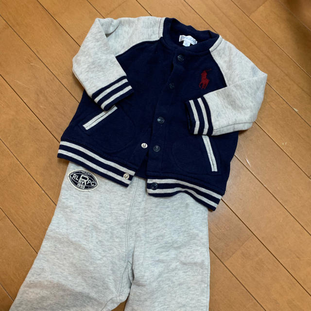 Ralph Lauren(ラルフローレン)のRALPH LAUREN セットアップ ラルフローレン パーカー キッズ/ベビー/マタニティのベビー服(~85cm)(ジャケット/コート)の商品写真