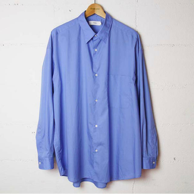 グラフペーパー 19ss broad l/s oversized shirts