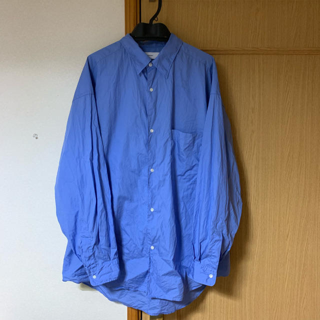 グラフペーパー 19ss broad l/s oversized shirts