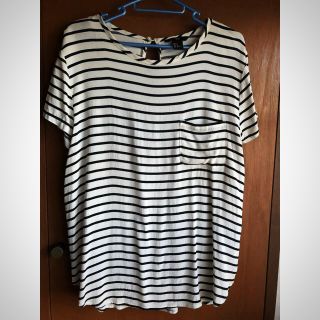 エイチアンドエイチ(H&H)の★H&M ボーダー Tシャツ★USED 古着★(Tシャツ(半袖/袖なし))