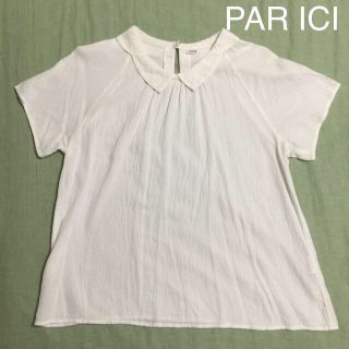 パーリッシィ(PAR ICI)のPAR ICI コットン100%ブラウス(シャツ/ブラウス(半袖/袖なし))