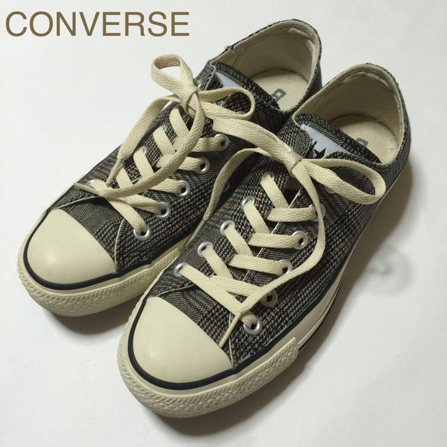 CONVERSE(コンバース)の最終！美品 CONVERSE24.5cm レディースの靴/シューズ(スニーカー)の商品写真