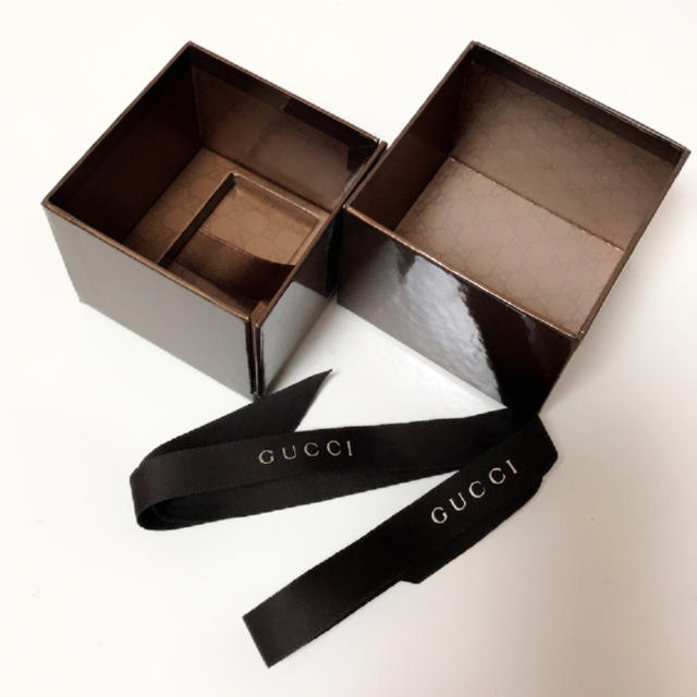 Gucci(グッチ)のGUCCI/グッチ 空箱&リボンセット☆ レディースのバッグ(ショップ袋)の商品写真