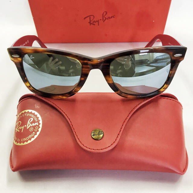 Ray-Ban(レイバン)のRayBan WAYFARER  2140F 1178/30 ミラーレンズ メンズのファッション小物(サングラス/メガネ)の商品写真