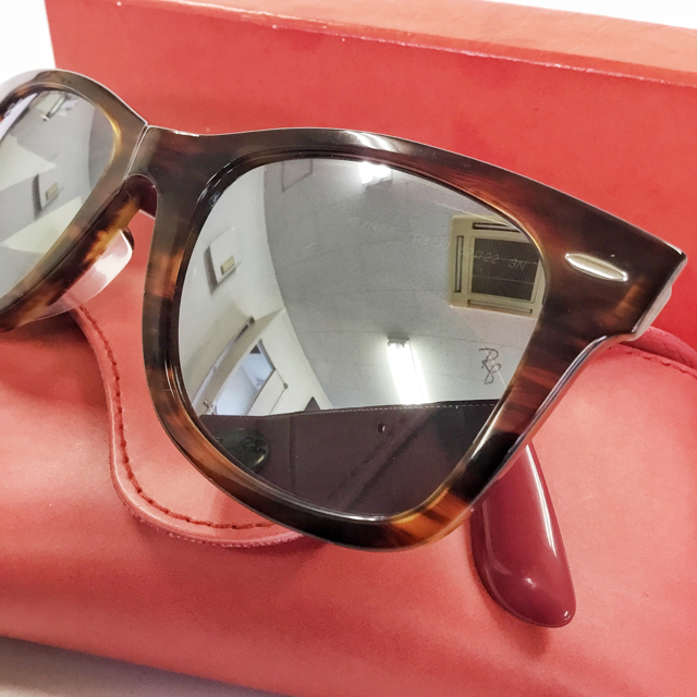 Ray-Ban(レイバン)のRayBan WAYFARER  2140F 1178/30 ミラーレンズ メンズのファッション小物(サングラス/メガネ)の商品写真