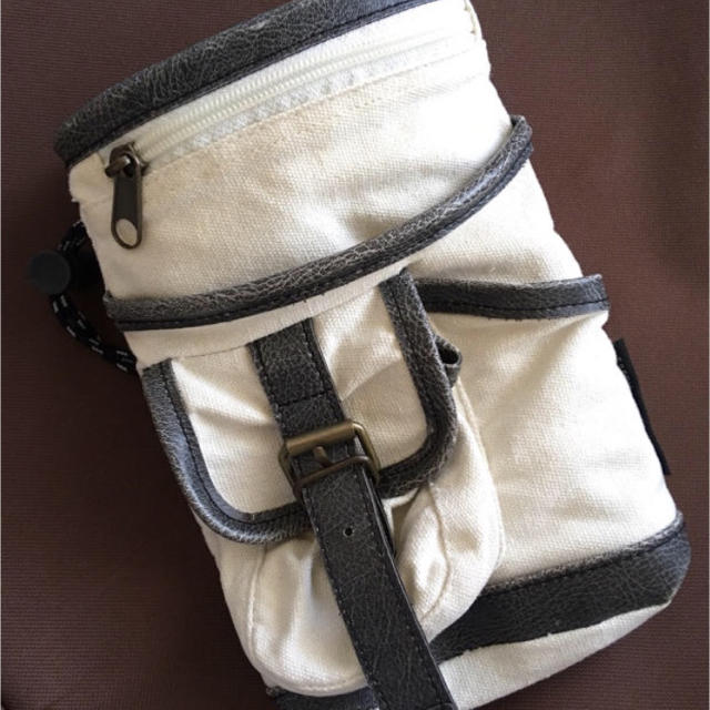 ウエストポーチ【巾着タイプ】 メンズのバッグ(ウエストポーチ)の商品写真