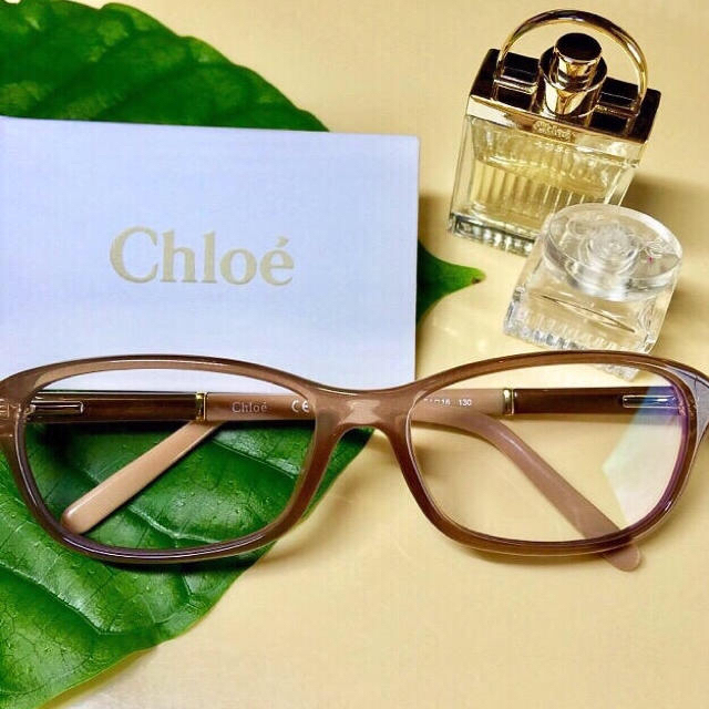 Chloe(クロエ)のChloéクロエ☆ブルーライト&UVカットメガネ レディースのファッション小物(サングラス/メガネ)の商品写真