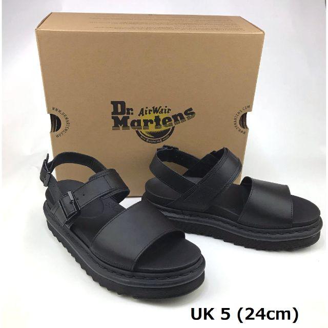 Dr.Martens(ドクターマーチン)のドクターマーチン UK5 ヴォス スポーツ サンダル 黒 くろ レディースの靴/シューズ(サンダル)の商品写真