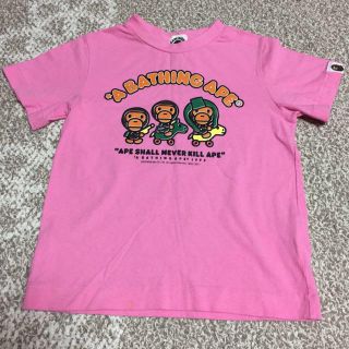 アベイシングエイプ(A BATHING APE)のBAPE KIDS Tシャツ 110(Tシャツ/カットソー)