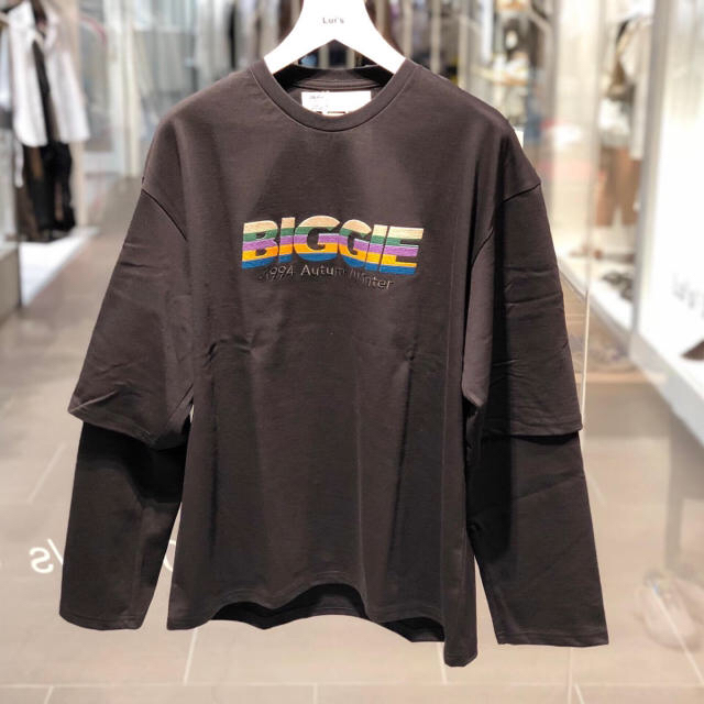 19aw DAIRIKU "BIGGIE" Layered T-shirt