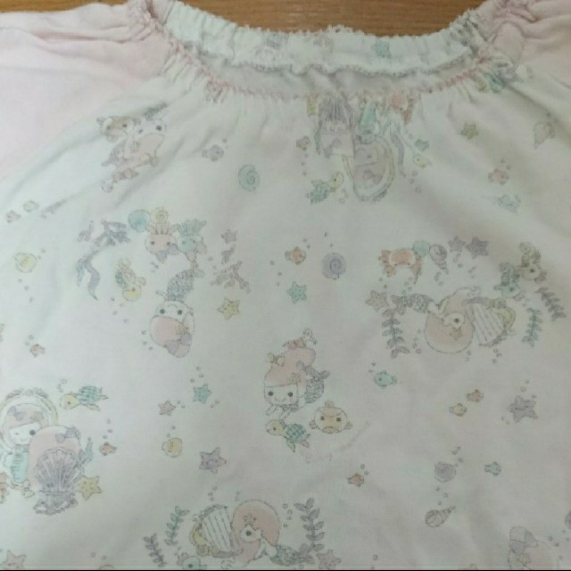 西松屋(ニシマツヤ)の90センチ  半袖パジャマ キッズ/ベビー/マタニティのキッズ服女の子用(90cm~)(パジャマ)の商品写真