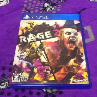 プレイステーション4(PlayStation4)のPS4 RAGE2 美品(家庭用ゲームソフト)