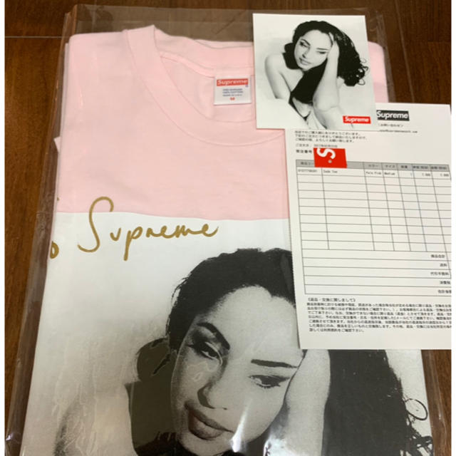 Supreme Sade Tee ピンク　M　新品トップス