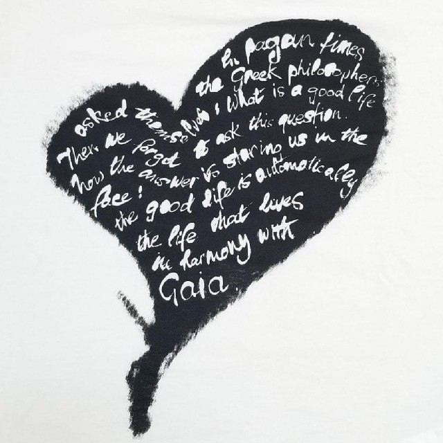 Vivienne Westwood(ヴィヴィアンウエストウッド)のHenri Matisse Heart Message Tshirt レディースのトップス(Tシャツ(半袖/袖なし))の商品写真