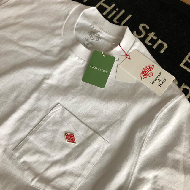 DANTON(ダントン)のDANTON  ポケットロゴTシャツ 38 メンズのトップス(Tシャツ/カットソー(半袖/袖なし))の商品写真