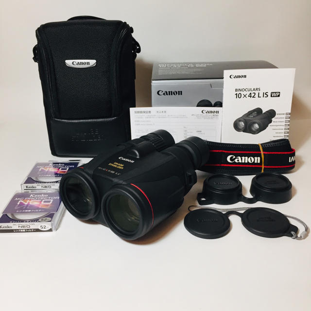 Canon(キヤノン)の【送料込】キャノン / CANON 防振双眼鏡  10×42L IS WP スマホ/家電/カメラのカメラ(その他)の商品写真