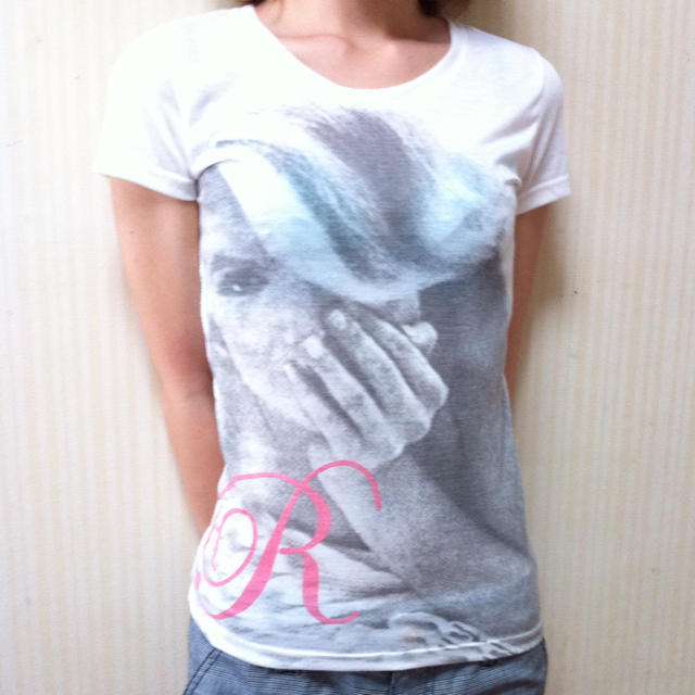 SWORD FISH(ソードフィッシュ)の透け感♡プリントＴシャツ☆ レディースのトップス(Tシャツ(半袖/袖なし))の商品写真